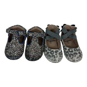 Monkey Feet 12-18m "Sparkly" 2 Pair Bundle Play Condition